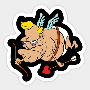 Valentine's Day Cupid Sticker